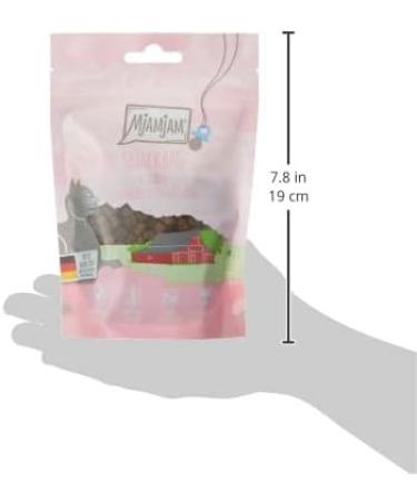 Mjamjam Premium Kitten Snack - Tasty Poultry 125g Bag | Natural Treats Without Synthetic Preservatives - Buy Online on GoSupps.com