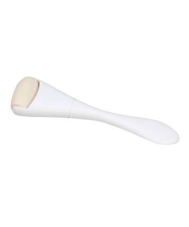 Beatifufu Oil Removal Roller Skin Care Roller Oil Absorbing Stone Roller Face Beauty Roller Facial Oil Absorbing Roller Volcanic Stone Roller Oil Control Facial Massager Volcano Stone Roller 10.30X2.70X1.50CM White