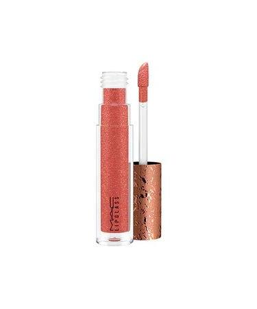 MAC WOULD RATHER LOUNGE! Bronzer Collection Lip Gloss Lipglass Full Size New in Box Limited Edition