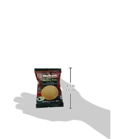 Walker's Gluten Free Pure Butter Shortbread Cookies - 24 Pack of 1 Oz Rounds - Buy Online on GoSupps.com