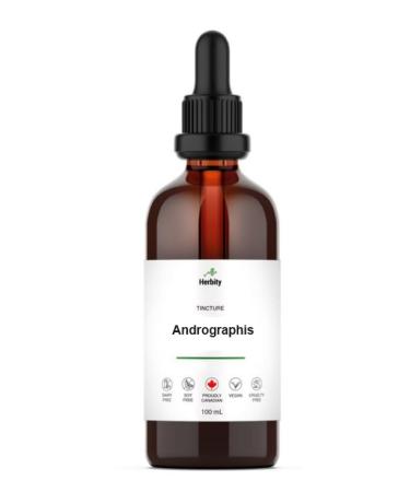 Andrographis Herbal Tincture Liquid Extract Hand Crafted Natural Medicine Remedies Herb Formula Drops Non-GMO Vegan Gluten Free No Fillers (Andrographis paniculata) (100mL 3.4oz) 100 ml (Pack of 1)