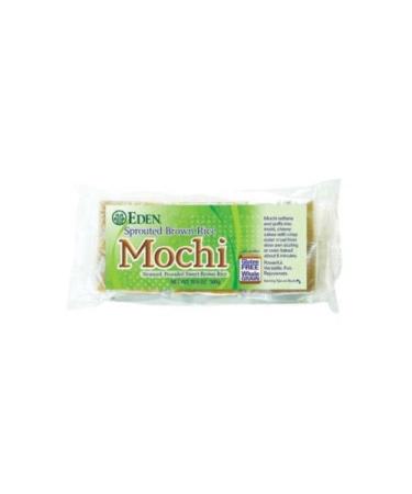 Eden Sprouted Brown Rice Mochi, 10.5-Ounce Packages (Pack of 2) 10.5 Ounce (Pack of 2)