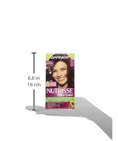 Garnier Nutrisse Ultra Color BR1 Deepest Intense Burgundy Red Hair Dye - 1 Count - Buy Online on GoSupps.com