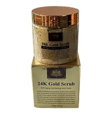 BNORTHSTAR 24K Gold Scrub | Pure 24K Gold Anti-Aging Exfoliator | Detoxifying Skincare for Radiant Skin - Buy Online on GoSupps.com