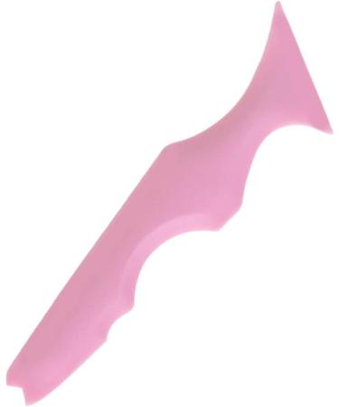 MAGICLULU 1pc Eyeliner Stencils Wing Tips Practical Eyeliner Shield Silicone Makeup Auxiliary Ruler (Pink) - Buy Online on GoSupps.com