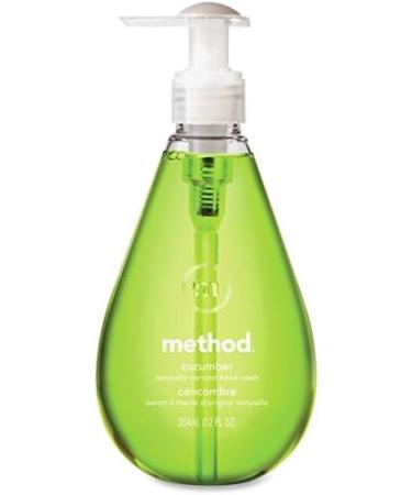 Method Gel Hand Wash Cucumber - 12 Ounce | Eco-Friendly Moisturizing & International Shipping - Buy Online on GoSupps.com