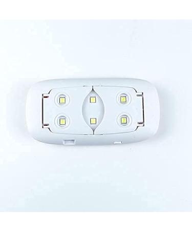 Mini USB Portable Nail Lamp for Gel Polish Drying | 2 Modes (60s/120s) Professional Manicure Tool in Pink - Buy Online on GoSupps.com