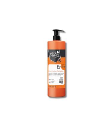 Real Natura - Pro-Defined Curls Combing Cream - Intense Hydration - Anti-Frizz - Natural Ingredients - Economy Size - 1000ml