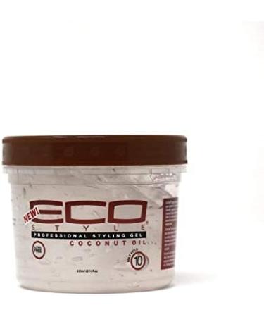 Eco Style Coconut Oil Styling Hair Gel 355ml/12oz - Buy Online on GoSupps.com