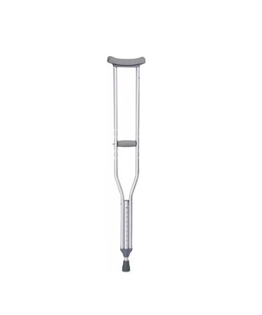 Crutches Crutches Underarm Crutches Aluminium Alloy Double Crutches Non-Slip Elderly Walkers Disabled Crutches Adjustable Single Crutches (Size : 113-134cm) Smooth Sailing