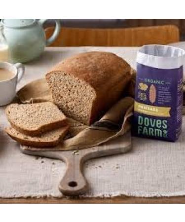 Doves Farm | Organic Heritage Seeded Bread Flour 1kg | Organic Flour Blend with Seed Mix | bread flour and seeds makes delicious and flavourful bread. - Buy Online on GoSupps.com