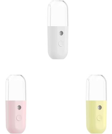 lmoikesz Face Sprayer Portable Handheld Rechargeable USB Charging Replacement Skin Care Makeup Steamer Mist Maker Humidifier Pink - Buy Online on GoSupps.com