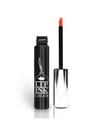 Lip Ink Fire Red Liquid Lipstick 100% Smearproof Long-Lasting Waterproof Vegan Wax-Free Organic Kosher Natural Botanical 247 Confidence cosmetics USA Self Manufactured Factory Direct Since 1995