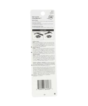 Revlon Colorstay Brow Pencil 7643-03 Auburn 0.012oz - Buy Online on GoSupps.com