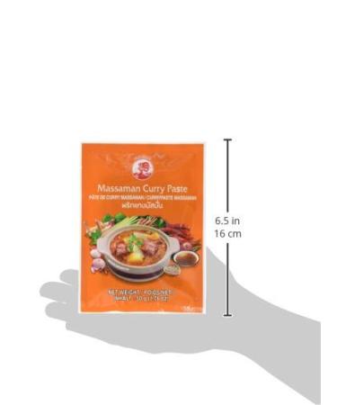 Cock Curry Paste Matsaman - Authentic Thai Cooking Mild Vegan Halal & Gluten-Free (1 x 50g) | International Shipping - Buy Online on GoSupps.com