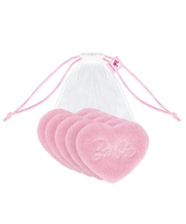 Buy Barbie Glov Smart Pads - Hypoallergenic Heart-Shaped Makeup Removal Towels - Eco-Friendly & Reusable 5 Pieces - Buy Online on GoSupps.com