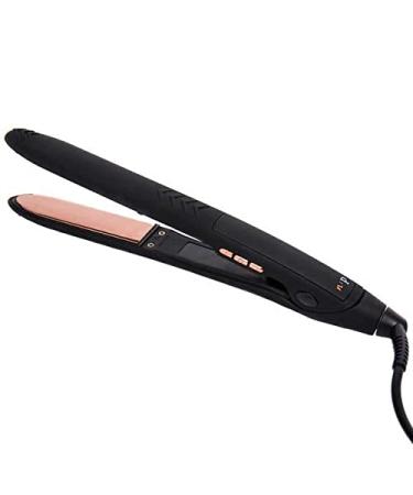 n:p Beautiful Flat Iron Vibrating Hair Straightener Technology Titanium Soft Cool Touch NO-Slip Grip