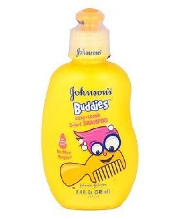 Johnson's Easy-Comb Shampoo - Fragrance Free - 8.4 oz