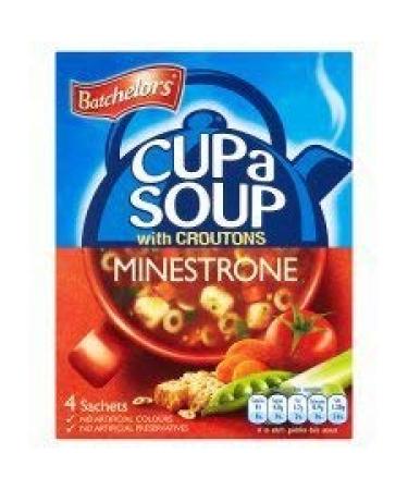 Batchelors Cup A Soup with Croutons Minestrone 4S