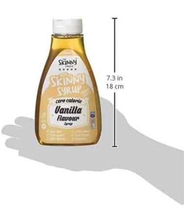 The Skinny Food Co Vanilla Skinny Syrup - 425ml (Pack of 1) | Zero Calorie, Carb, Sugar, and Fat | Diet-Friendly Option - Buy Online on GoSupps.com