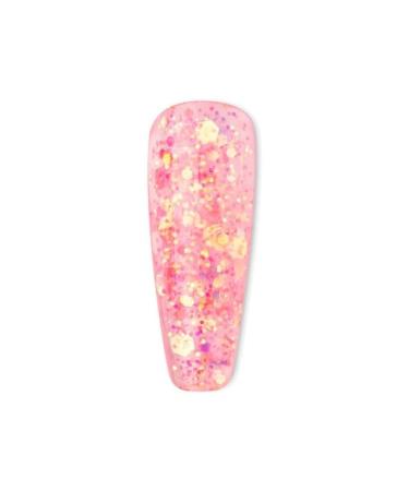 Beautilux Poly Acryl Gel Nail Polish UV LED Quick Extension Acrylic Semi Permanent French Nails Art Construction Gel DIY 15g - (Color: KH02)