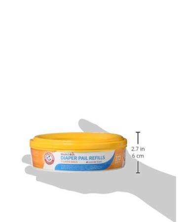 Munchkin Arm & Hammer Diaper Pail Refill Rings 544 Count - 2 Pack (272 Count Each) - Buy Online on GoSupps.com