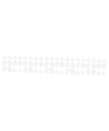 NOLITOY 30 Pairs Toe Pads Metatarsal Pads for Sandals Ball of Sandals Anti-Slip Forefoot Pad Metatarsal Support Pads Sandal Toe Cushion Forefoot Cushion Inserts Pinch Toes Pu Carpet Miss