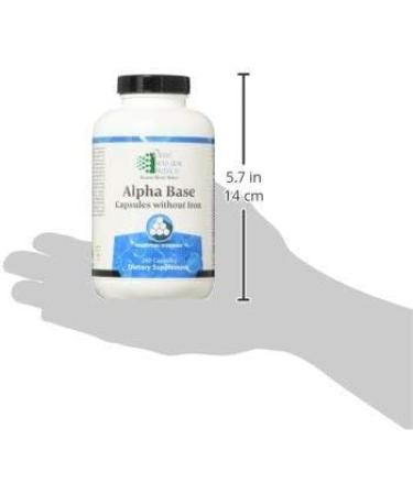 Ortho Molecular Alpha Base Caps Without Iron 240ct - Pack of 1 | Essential Daily Multivitamin Supplement - Buy Online on GoSupps.com