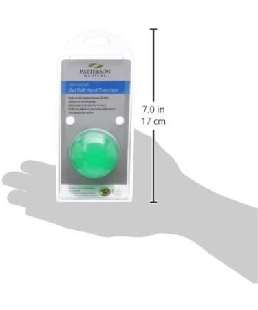 Homecraft Gel Ball Hand Exerciser - Medium Resistance for Weak Hands, Arthritis, Post Surgery - Easy Squeeze, Compact Aid for Strengthening & Conditioning - Buy Online on GoSupps.com