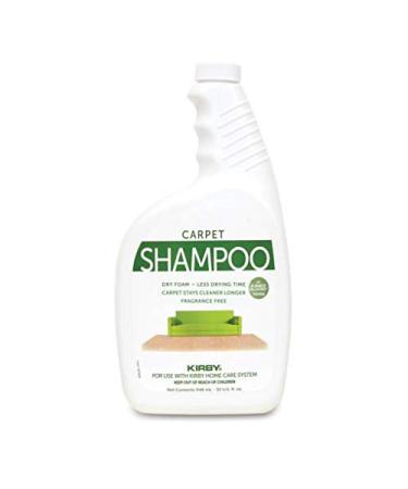 Genuine Kirby Foaming Carpet Shampoo (Unscented) 32oz Kirby Part #252703 32 Fl Oz (Pack of 1)