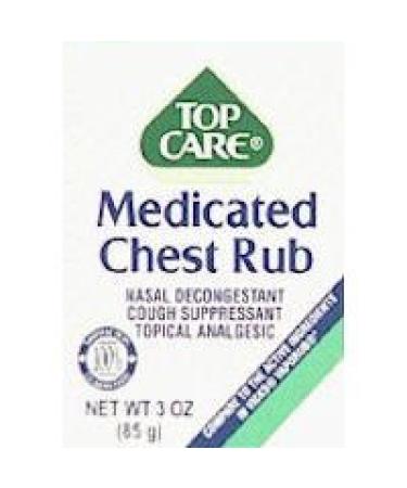Top Care Medicated Chest Rub - 3.53g