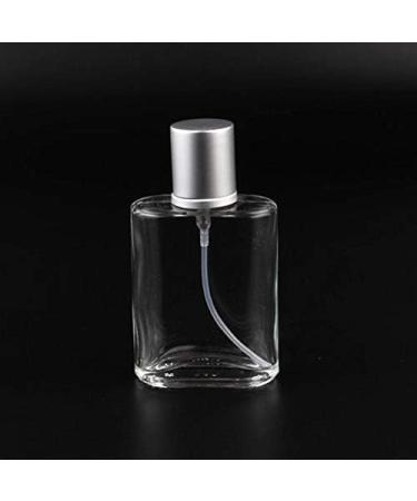 Z nitude Glassworks Empty Glass Perfume Spray Bottle Atomizer Refillable Clear Glass (50ml) - Buy Online on GoSupps.com
