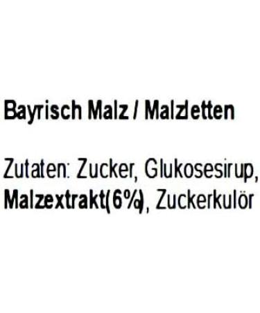  pin24shop 50 g. Bavarian malt a candy with a long tradition also known as malt block - Buy Online on GoSupps.com