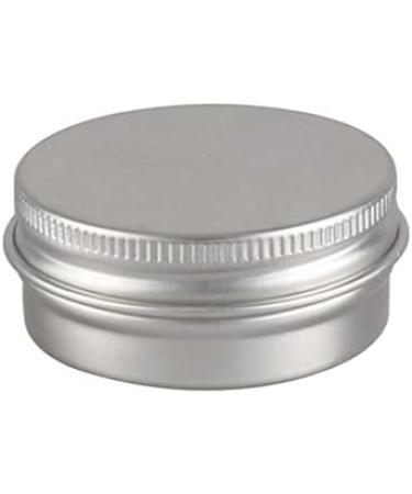 Zeoabsy 10-Pack 15ml Silver Aluminum Tins with Screw Top - Ideal for Cosmetics Candles Ointments | Includes 5 Spatulas & 1 Label - Buy Online on GoSupps.com