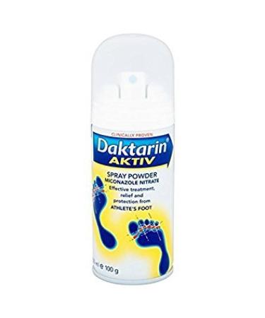 Daktarin Aktiv Spray Powder for Athletes Foot 100ml