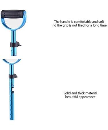 Telescopic Non Slip Crutches Four-Legged Walking Stick Telescopic Walking Stick Retractable Portable Aluminum Alloy Walking Stick Stroke Hemiplegia Walking aid for The Elderly for Arthritis Elderly  - Buy Online on GoSupps.com