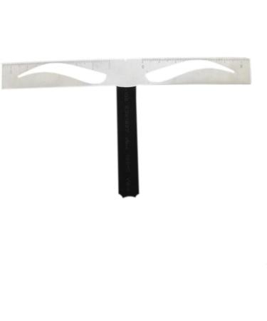 NOLITOY 1pc Eyebrow Tools Eyebrow Shaping Stencil Eyebrow Ruler Template Stainless Steel Positioning Ruler Size 1 As Shown - Buy Online on GoSupps.com