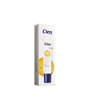 Cien Anti-Wrinkle Eye Contour Cream - 15 mL (0.51 Oz)- with Q10  Hyaluronic acid & Vitamin E