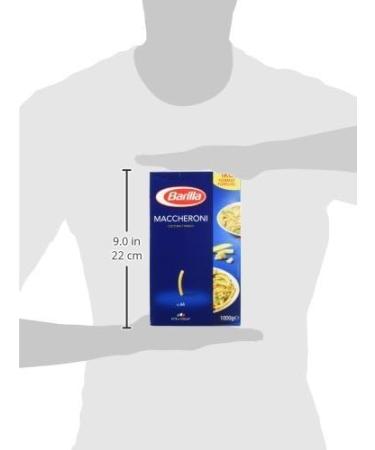 Barilla Macaroni Pasta 1 kg - Pack of 4 - Buy Online on GoSupps.com