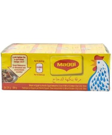 Bouillon Chicken Flavoured Cooking Cubes Bundle. Includes (1) Package of Bouillon Chicken Flavoured Cooking Cubes (504g 24 total cubes) with Water Cooler Trivia Game by BIG MAPLE . Add Flavour to your Meals Dinner Soup Sauces - Buy Online on GoSupps.com