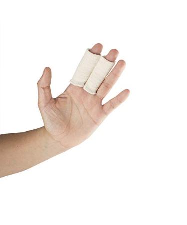 SuperBrace Finger Splint Bedford Buddy Wrap Double Support for Fracture Jammed Swollen Dislocated Finger (M)