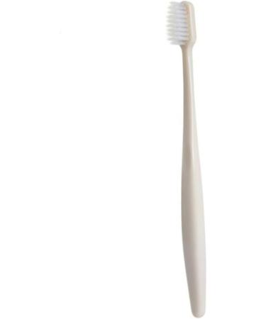 Ultechnovo 4-Pack Extra Soft Wooden Toothbrushes | Eco-Friendly Medium Bristle for Home Use | Khaki Color - Buy Online on GoSupps.com