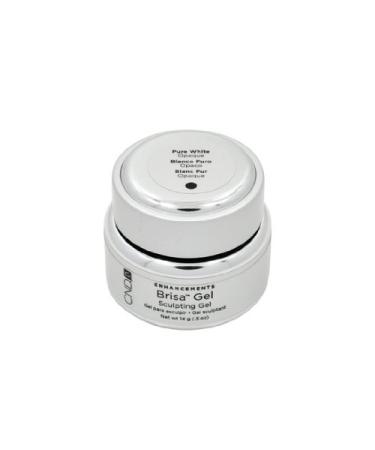 CND Brisa Moldable Gel Pure White Opaque - 5 oz Acrylic Nail UV Enhancement | International Shipping Available - Buy Online on GoSupps.com