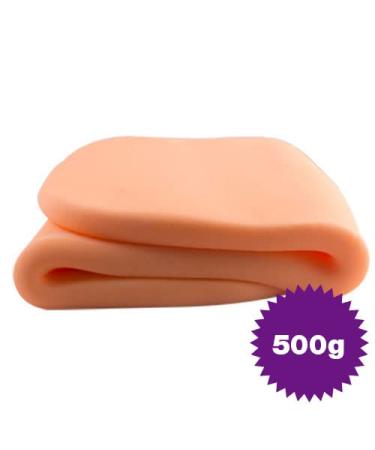 Dekozauber24 Premium Fondant 500g - Edible Soft & Flexible Cake Decoration in 17 Colors (Peach) - International Shipping Available - Buy Online on GoSupps.com