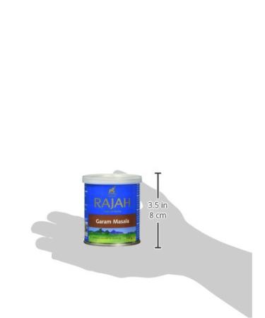 Rajah Garam Masala 100g (3.5 oz) - Authentic Indian Spice Blend - Buy Online on GoSupps.com