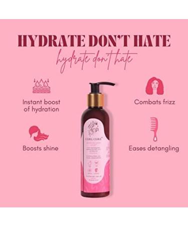 3 Step Curl Routine - Gentle Clarifying Shampoo Deep Conditioner & Curl Cream Combo for Curly & Wavy Hair | Colour Safe Haircare Set (200ml each - Buy Online on GoSupps.com