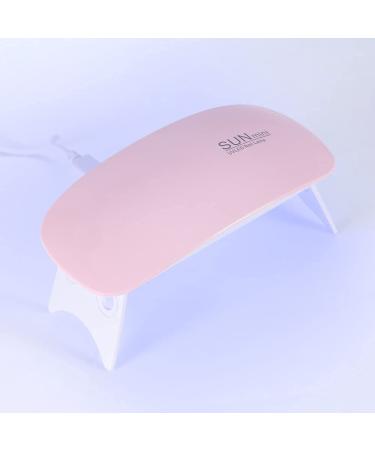Mini-LED nail dryer portable LED lamp UV nail polish USB UV for drying nail polish for gel manicure shellac nail polish manicure pedicure house 6 W