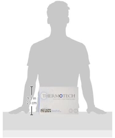 Thermotech Automatic Digital Moist Heating Pad Beige 18x18 - Neck and Shoulder Relief - Buy Online on GoSupps.com