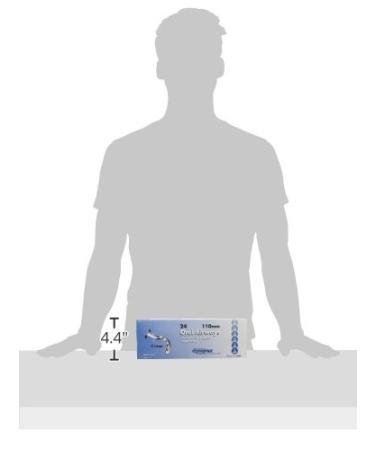 Dynarex Oral Airways 110mm X-Large Orange 24-Bg/Bx - Berman Type - Buy Online on GoSupps.com