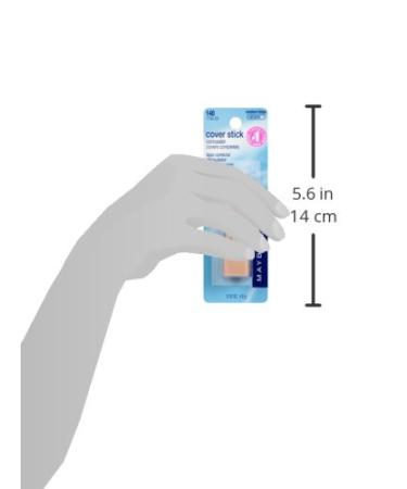 Maybelline Cover Stick Concealer 140 Medium Beige - Perfect Coverage 0.16 oz (4.5 g) - Buy Online on GoSupps.com